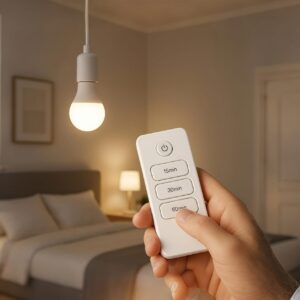 রিমোটে লাইট অন/অফ Remote control lamp holder